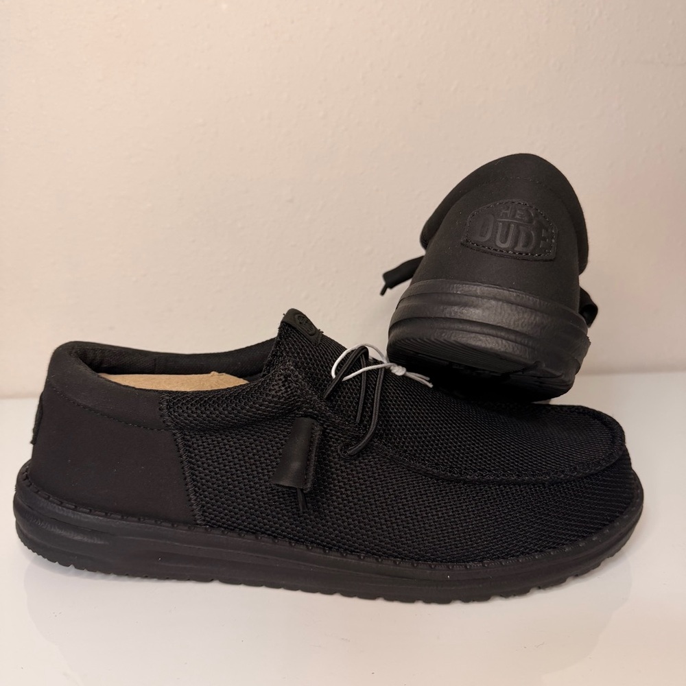 Hey Dude Men's Black Loafers - Picture 4 of 10